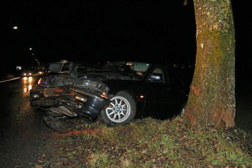 Glück im Unglück: Die Insassen blieben unverletzt.