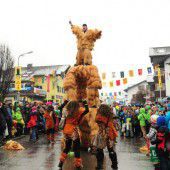 Montafoner Narren treffen sich in Vandans