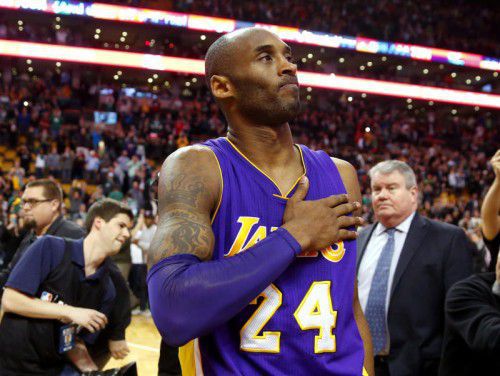 Kobe Bryant steht in der Gunst der Fans ganz oben.