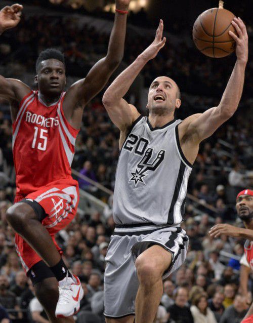 Manu Ginobili und seine Spurs sind daheim unbezwingbar.