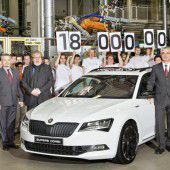 Jubiläum: 18 Millionen Skoda bisher gebaut