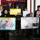 Jugendliche in Frastanz zeigen Solidarität