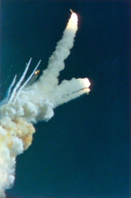 Sieben Menschen starben beim 25. Start eines Space Shuttle.
