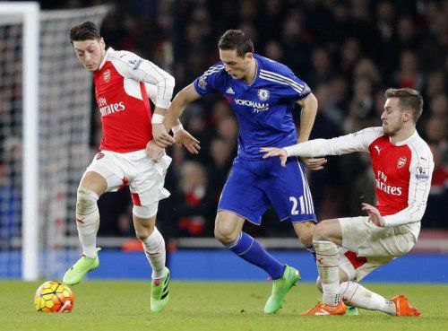 Teuerster deutscher Fußballspieler: Arsenals Mesud Özil.