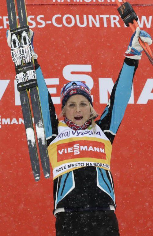 Therese Johaug ist auf der Loipe derzeit nicht zu schlagen.
