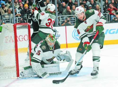 Thomas Vanek bereitete ein Tor vor.