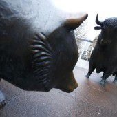 An den Aktienmärkten ist heuer der Bär los