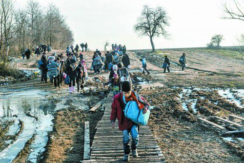 VN-Leser Joachim Alge wünscht sich seitens der Politik einen verantwortungsvollen und mutigen Umgang mit den Flüchtlingen.