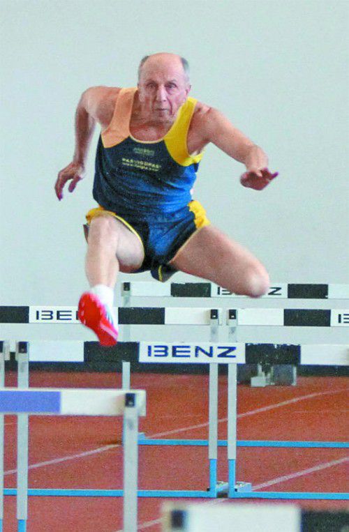 2014 holte Steiner WM-Gold im 80-m-Hürdenlauf.