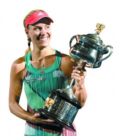 Angelique Kerber holte sich mit einem Drei-Satz-Sieg über Favoritin Serena Williams ihren ersten Major-Titel.