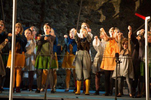 Auf der Burgruine Jagdberg in Schlins wird im kommenden Sommer wieder Musiktheater gemacht.