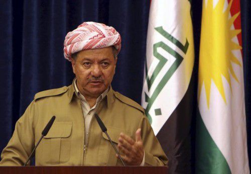 Barzani ist Präsident der Kurdenregion im Irak.