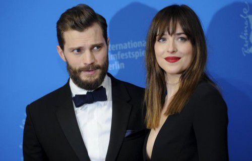 Bekamen den Titel als schlechtestes Leinwandpaar: Jamie Dornan und Dakota Johnson.