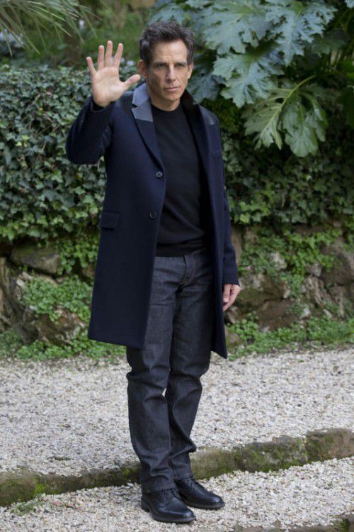 Ben Stiller sagte in Berlin Flüchtlingen Hallo.