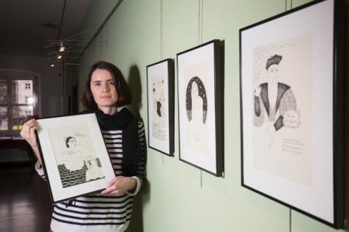 Bianca Tschaikner zeigt ihre Arbeiten im Stadtmuseum Dornbirn. Das Buch ist im Verlag Bucher erschienen.