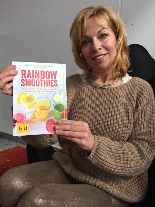 Catrin Wendel mag es bei Smoothies bunt.