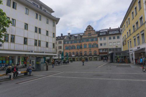 Das Quartier Leutbühel im Herzen von Bregenz soll erneuert und attraktiver werden.