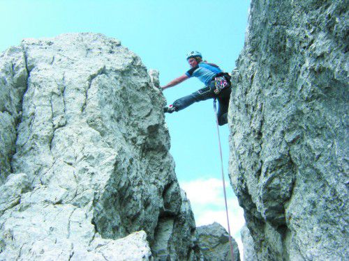 Der blinde Alpinist Andy Holzer erzählt von seinen Visionen und grenzwertigen Erfahrungen als „blind climber“.
