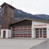 Provisorischer Anbau für Wehr in Vandans