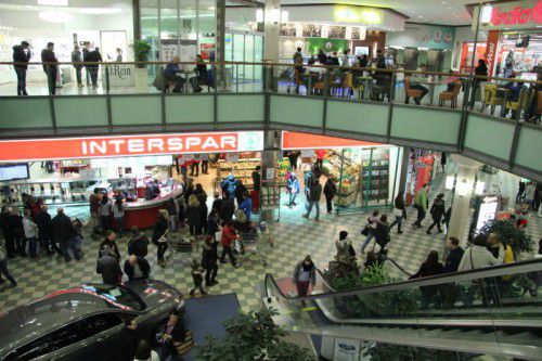 Der Messepark in Dornbirn hat besonders von den preisbewussten Schweizer und Liechtensteiner Kunden profitiert.