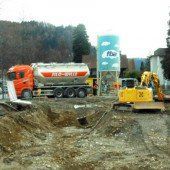 Start auf dem Böckle-Areal