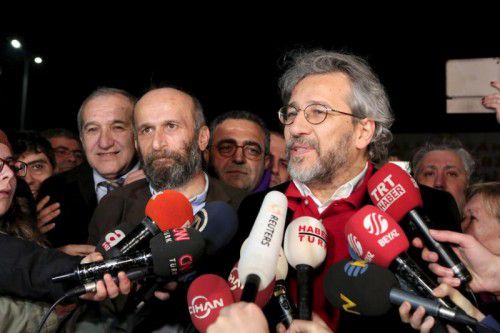Dündar (Bild) und Erdem Gül sind vorerst frei. 