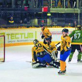 Schwerarbeit für den EHC beim 4:3