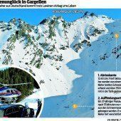 Lawine in Gargellen reißt Tourengeher in den Tod