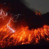 Vulkan Sakurajima ausgebrochen