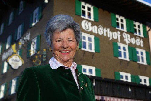 „Ich war bereits 1961 als Praktikantin erstmals in der ,Post‘ tätig“: Kristl Moosbrugger.
