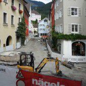 Bauarbeiten in Bludenz werden aufgenommen