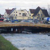 Sägerbrücke gut im Zeitplan