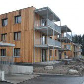 Vogewosi-Bau in Bludenz vor Fertigstellung
