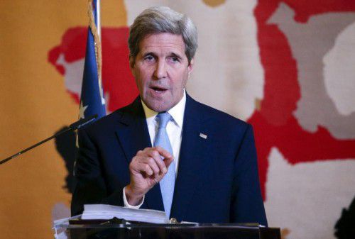 Kerry appellierte an seine Partner im Anti-IS-Bündnis.