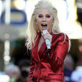 Lady Gaga sang Nationalhymne