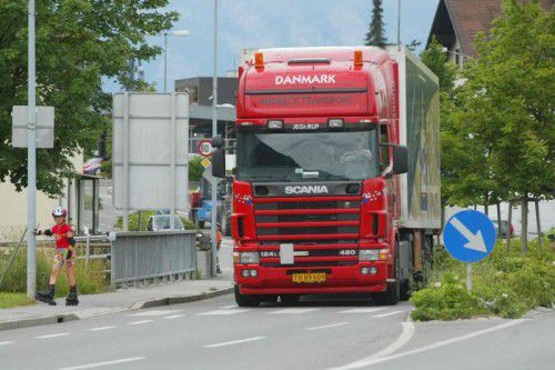 Landeshauptmann Markus Wallner und sein Tiroler Kollege Günther Platter haben gegen eine flächendeckende Lkw-Maut Position bezogen.