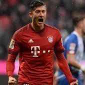 Lewandowski mit Doppelpack