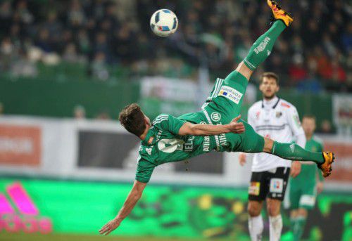 Matej Jelic (Bild) erzielte den 3:0-Endstand beim Rapid-Sieg über Wolfsberg.