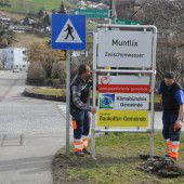 Eigene Schilder für Ortsteile
