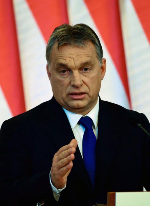 Orban will große Flüchtlingslager außerhalb der EU. Foto: AFP