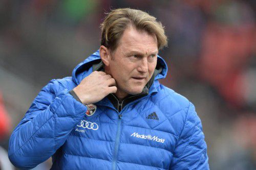 Ralph Hasenhüttl hat in Ingolstadt einen Vertrag bis 2017.
