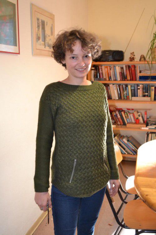 Rebecca Hopfner unterstützt Menschen bei der Wohnungssuche.