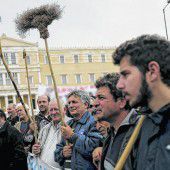 Griechische Bauern setzen Blockaden fort