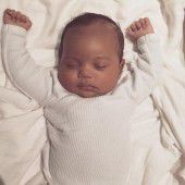Das erste Foto von Saint West
