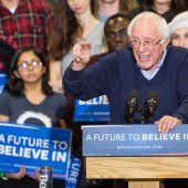 Sanders und Trump liegen in Umfragen vorne