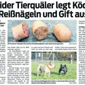 Giftköder im Ländle