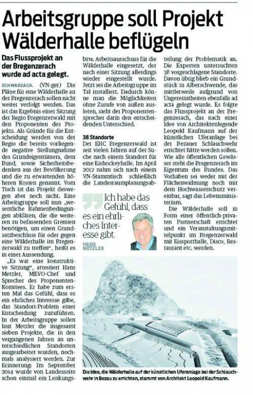 VN-Bericht vom 23. Jänner 2016.