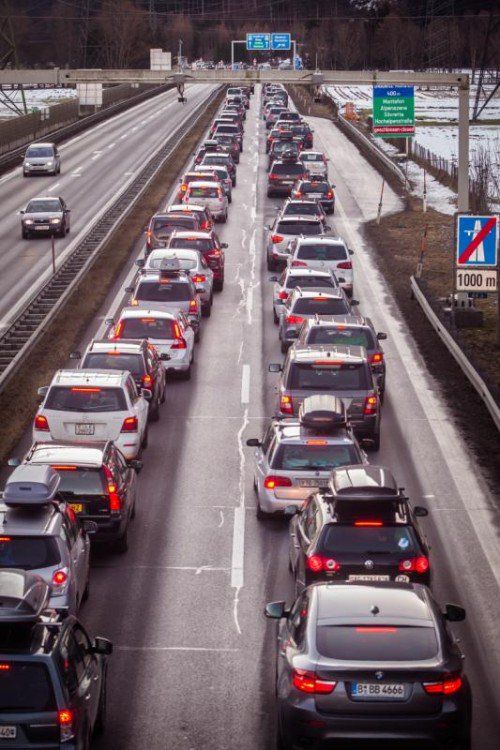 Einer der Brennpunkte ist die A 14 bei Bludenz.