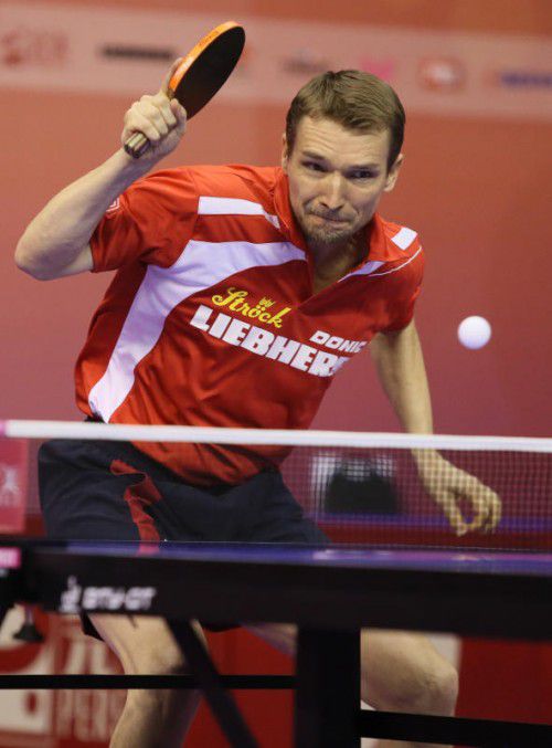 Werner Schlager feierte bei der Tischtennis-Team-WM ein erfolgreiches Comeback.