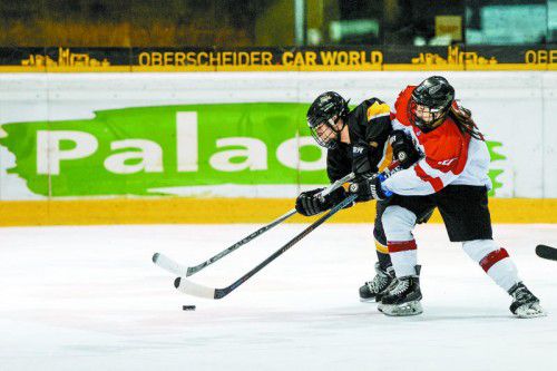 Anna Meixner erzielte im Testspiel gegen die East Coast Wizards zwei Tore.